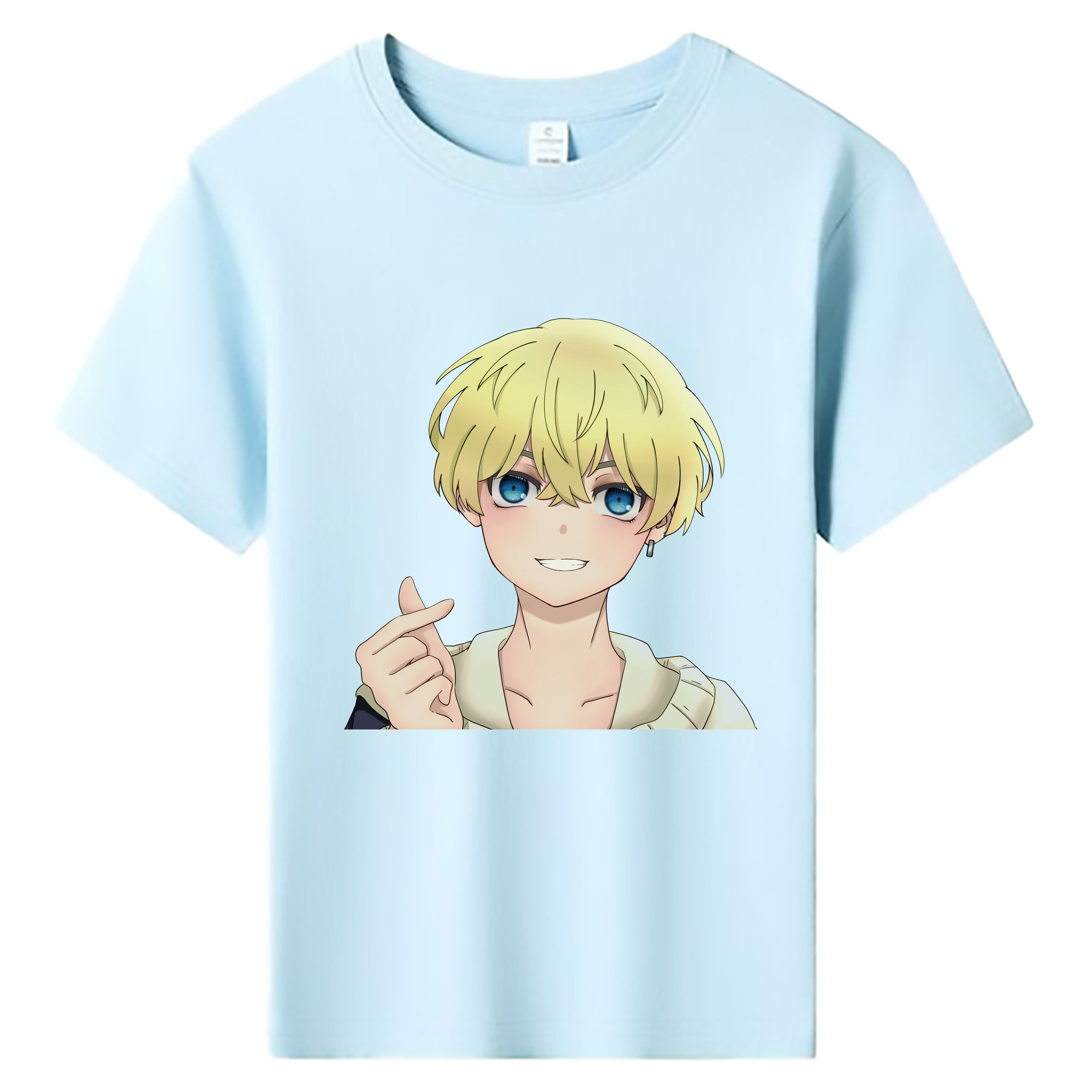 （画像用） 東京リベンジャーズ Tokyo Revengers 綿100％キッズTシャツ（フロントプリント）
